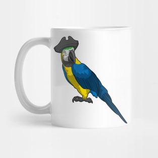 Parrot as Pirate with Hat Mug